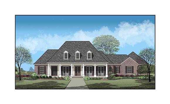 House Plan 40335 Elevation