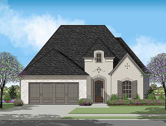 House Plan 40364 Elevation