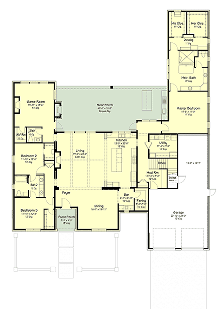 First Level Plan