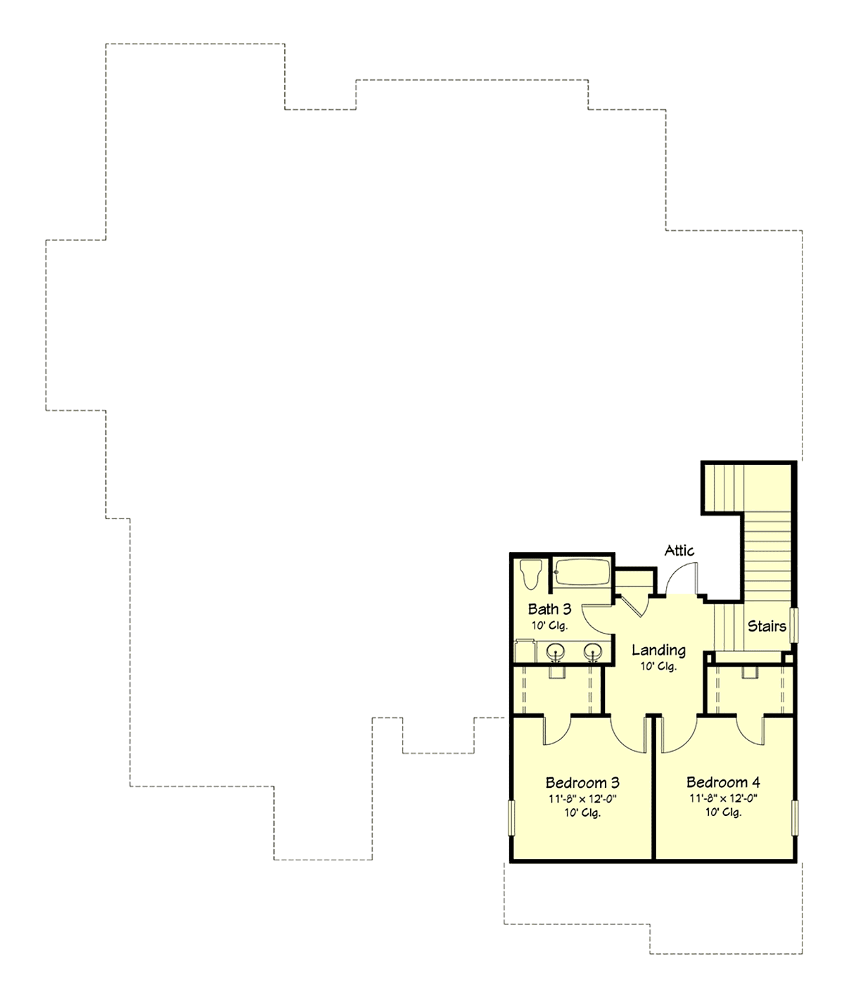 European French Country Level Two of Plan 40374