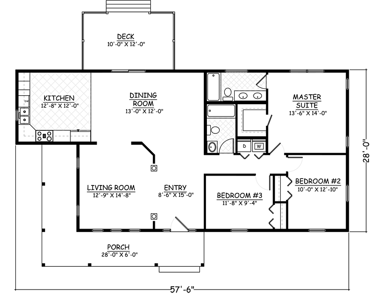 Country Traditional Level One of Plan 40662