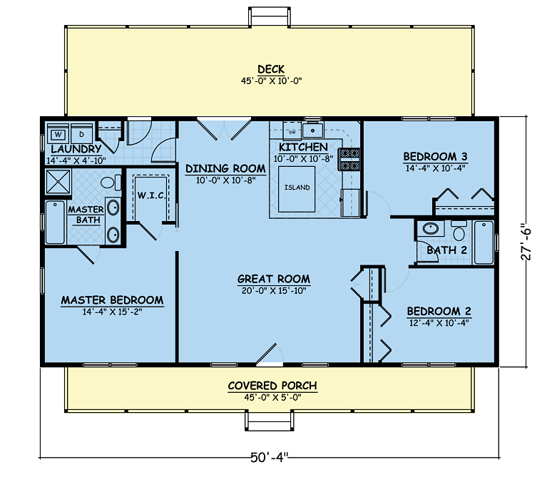 Country Ranch Southern Level One of Plan 40683