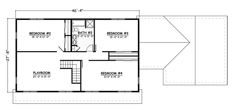 Colonial Country Southern Level Two of Plan 40690