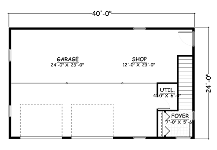 First Level Plan