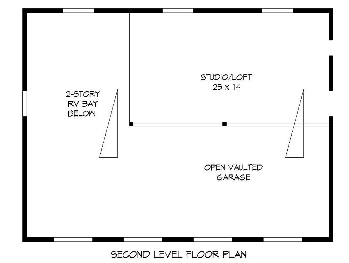 Contemporary Modern Level Two of Plan 40828