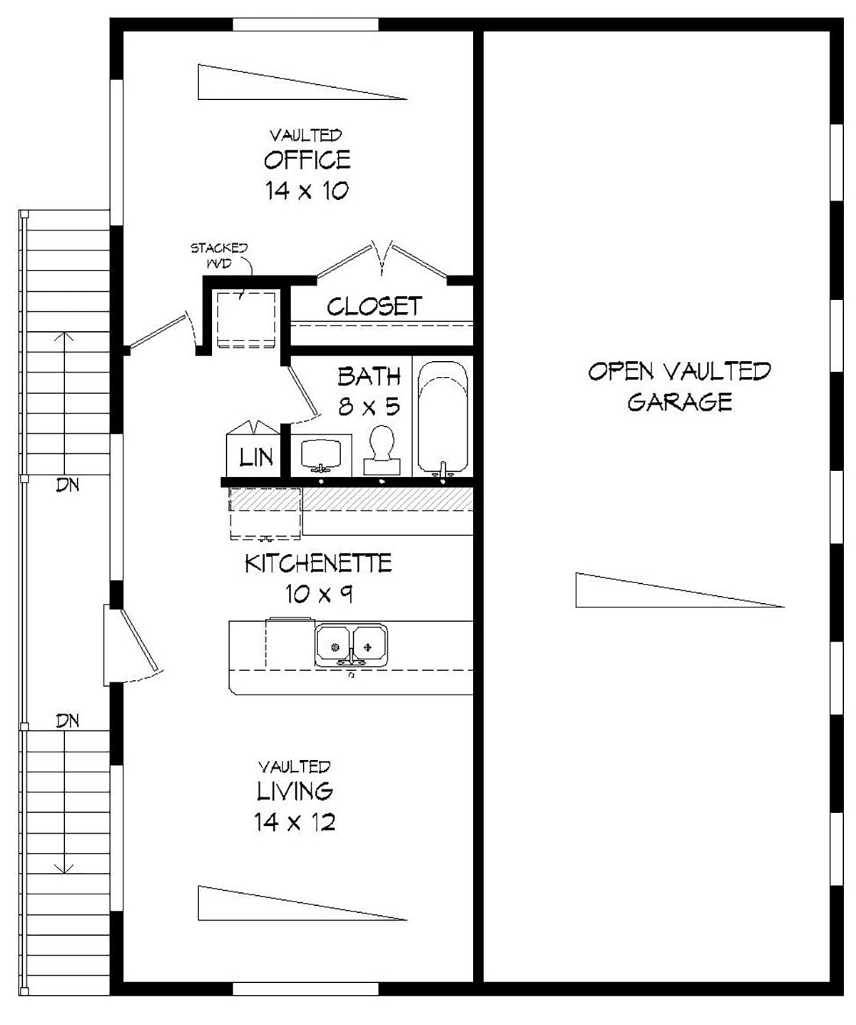 Contemporary Modern Level Two of Plan 40869