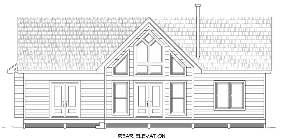 Ranch, Traditional Plan with 1368 Sq. Ft., 3 Bedrooms, 2 Bathrooms Picture 5