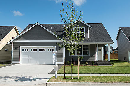 Craftsman Elevation of Plan 40954