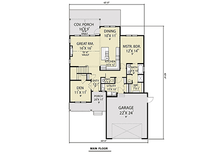 First Level Plan