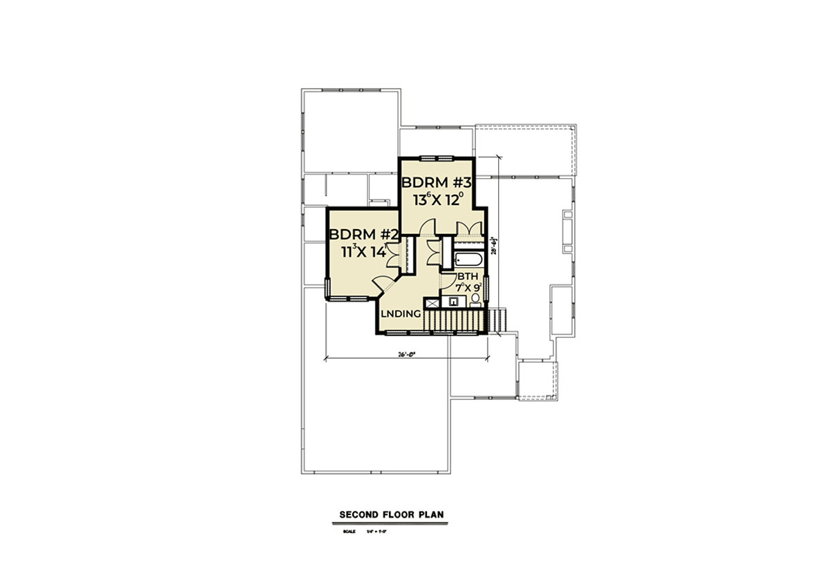 Contemporary Level Two of Plan 40977