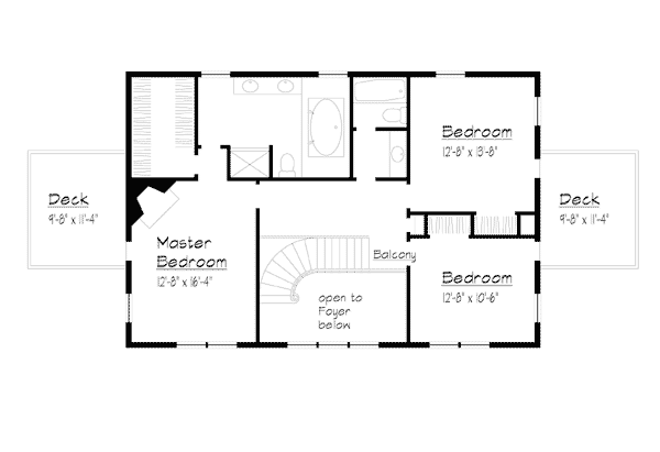 Colonial Country Southern Level Two of Plan 41019