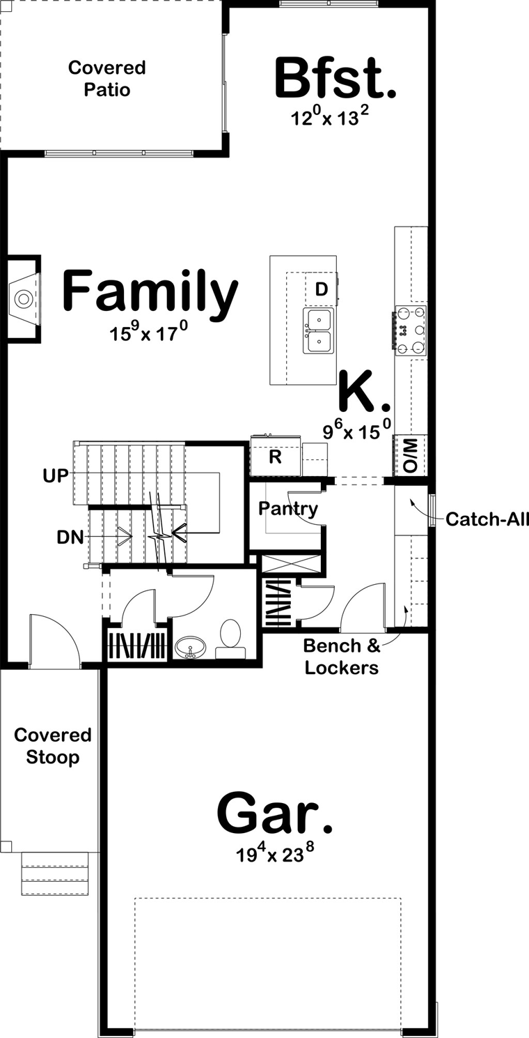 Traditional Level One of Plan 41115