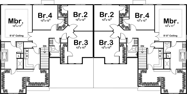 Tudor Level Two of Plan 41118