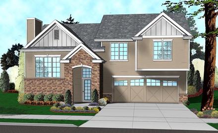 House Plan 41144 Elevation