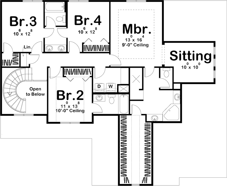 Craftsman Level Two of Plan 41146