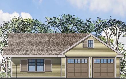 Traditional Elevation of Plan 41152