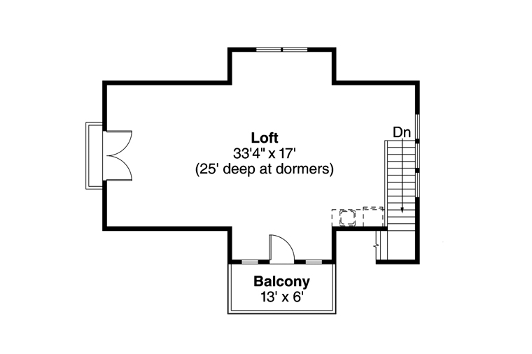 Craftsman Level Two of Plan 41154