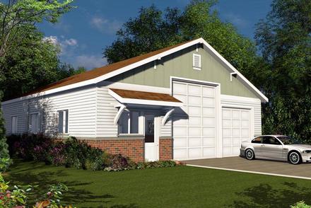 Traditional Elevation of Plan 41155