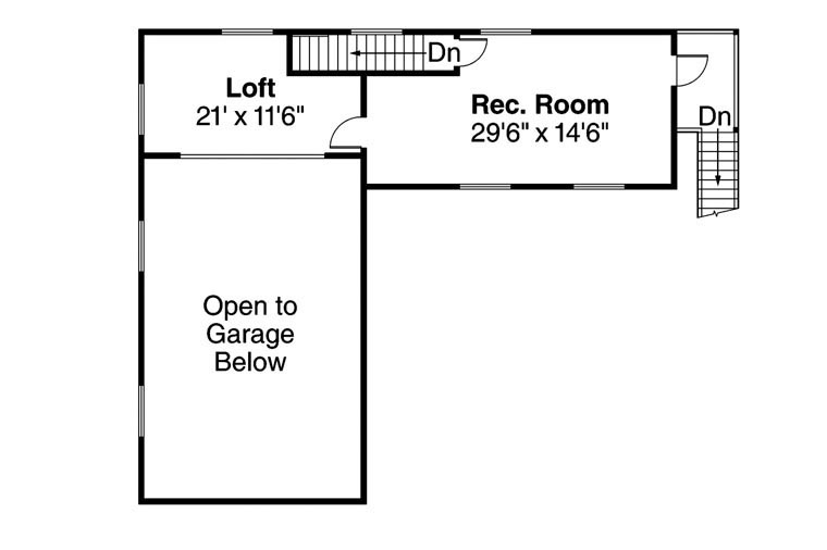 Craftsman Level Two of Plan 41163