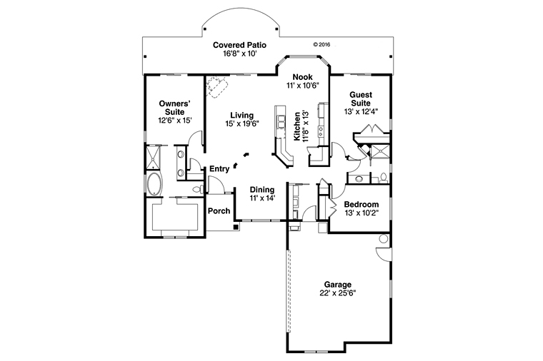 Florida Mediterranean Level One of Plan 41219