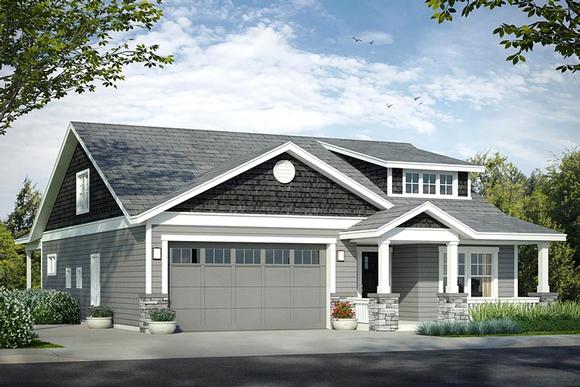 House Plan 41221 Elevation