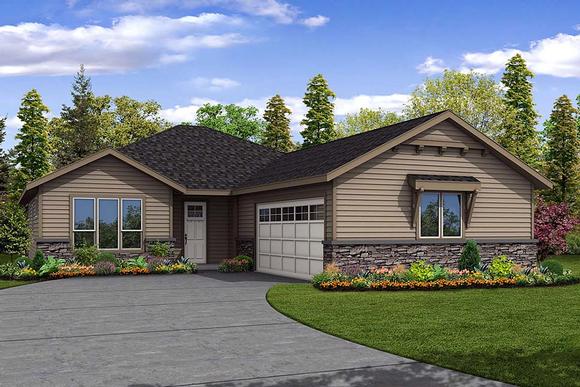 House Plan 41299 Elevation