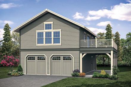 Traditional Elevation of Plan 41315
