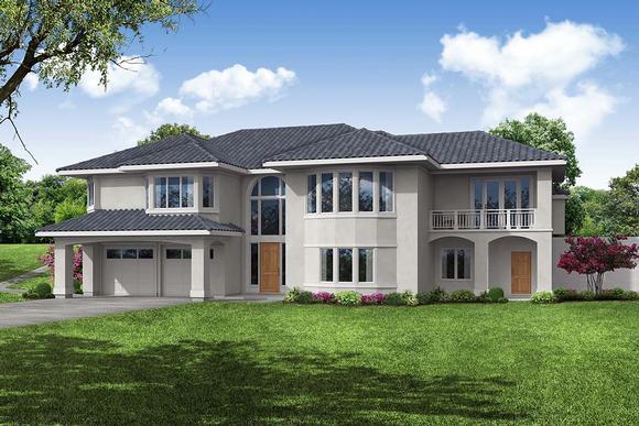 House Plan 41376 Elevation