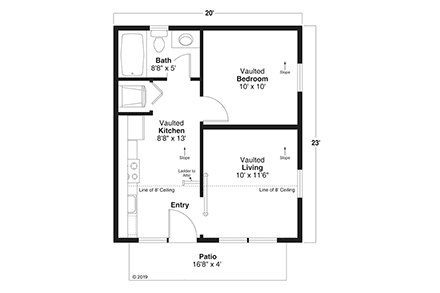 House Plan 41392 First Level Plan