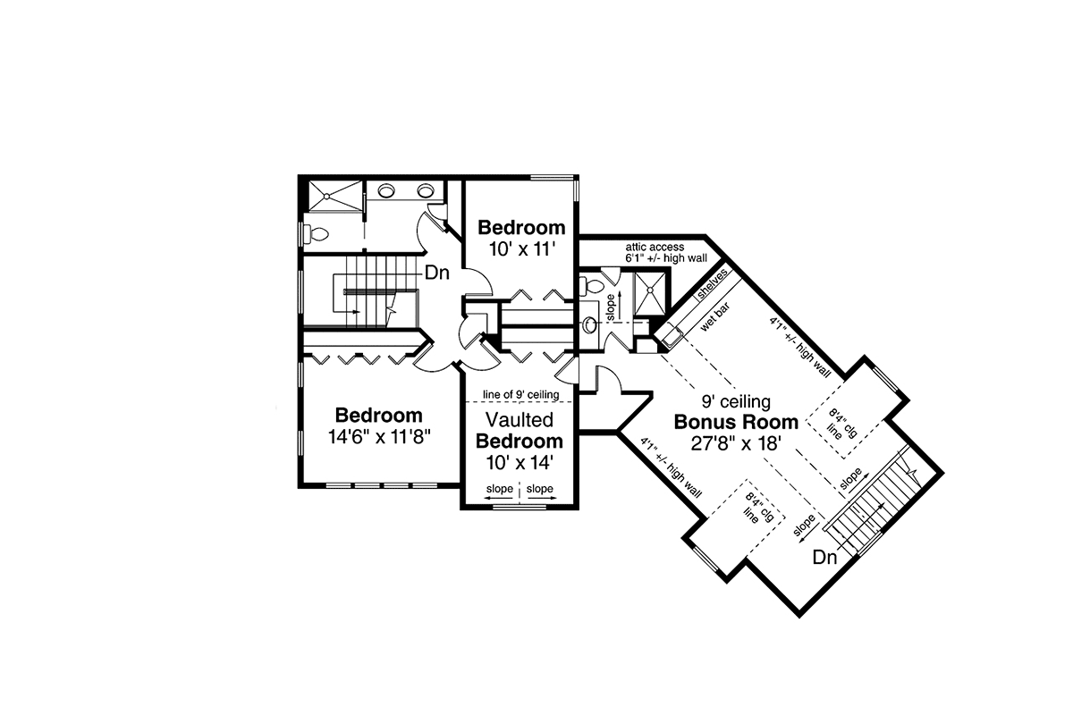 Country Traditional Level Two of Plan 41393