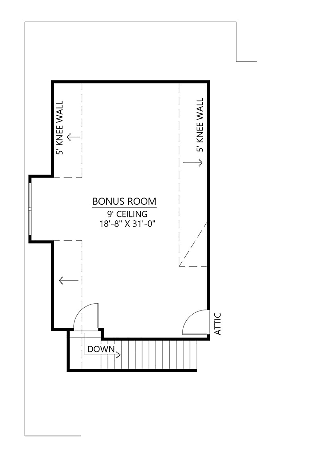 Acadian Contemporary Level Two of Plan 41448