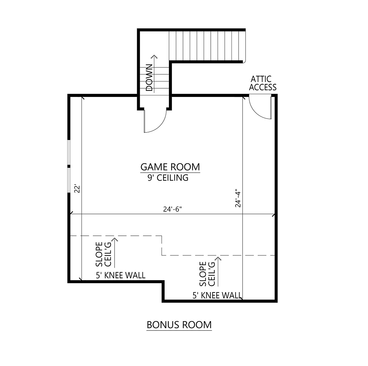 House Plan 41456 Level Two