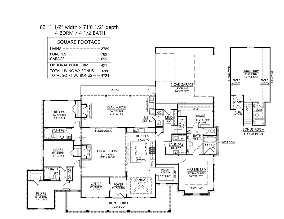 Acadian Southern Level One of Plan 41466