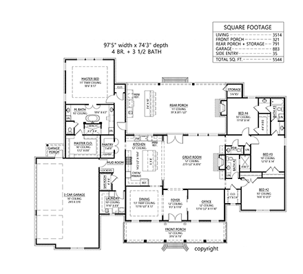 First Level Plan