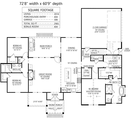 First Level Plan