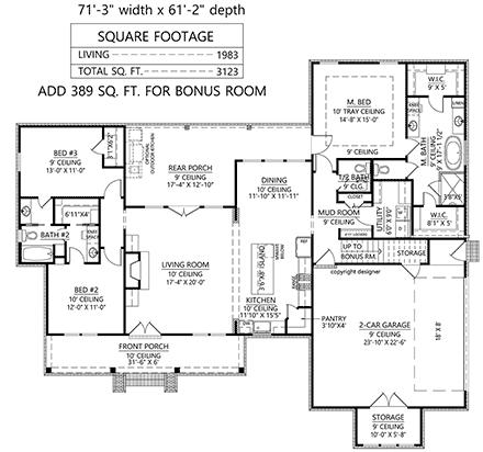First Level Plan