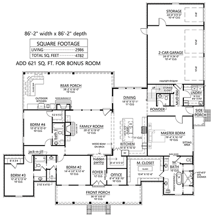 First Level Plan