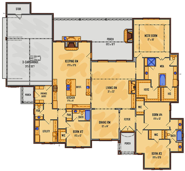 European Southern Level One of Plan 41501