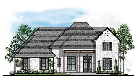 House Plan 41504 Elevation