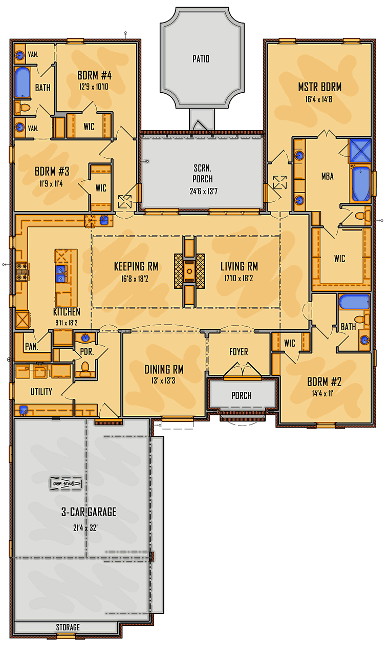 European Southern Level One of Plan 41505