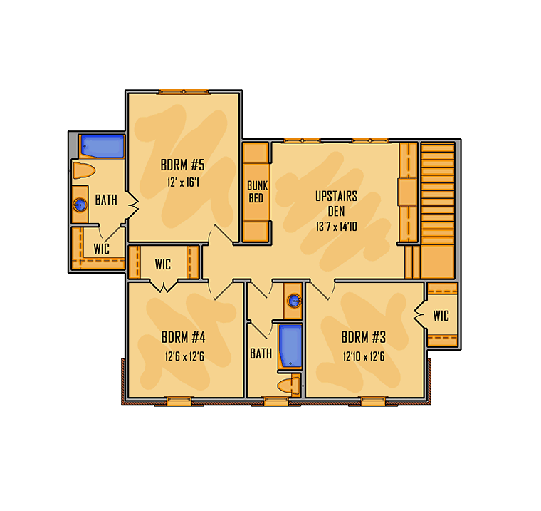 Colonial European Southern Level Two of Plan 41513