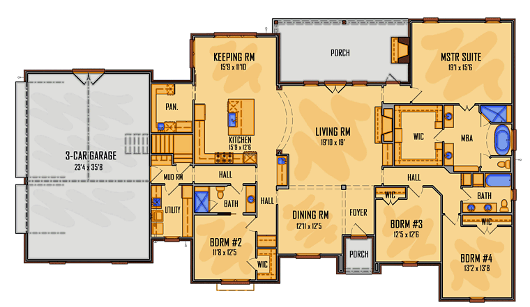 European Southern Level One of Plan 41527