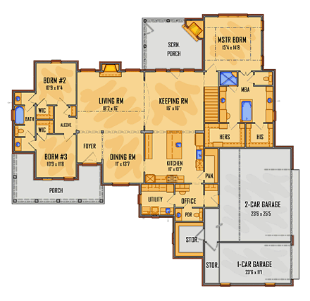 First Level Plan