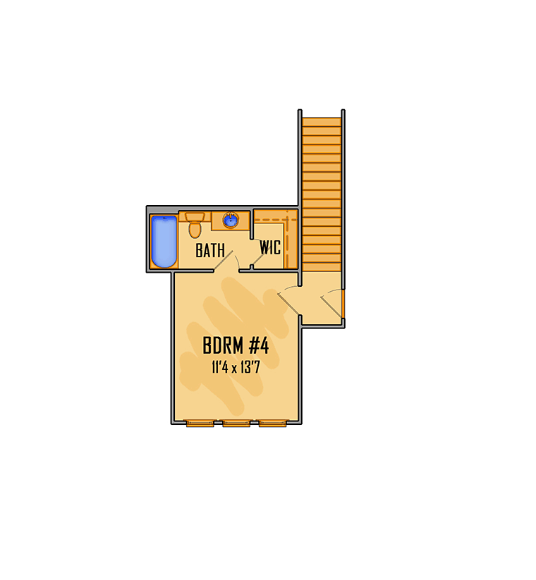 Colonial Contemporary European Level Two of Plan 41536