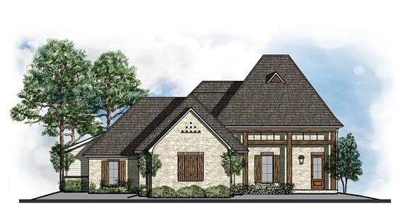 House Plan 41545 Elevation