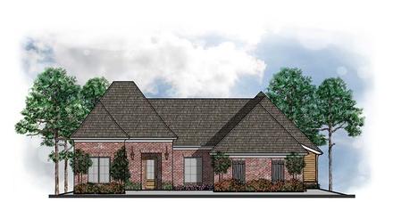 European Traditional Elevation of Plan 41546