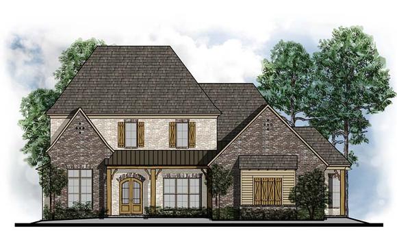 House Plan 41548 Elevation