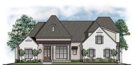 House Plan 41549 Elevation