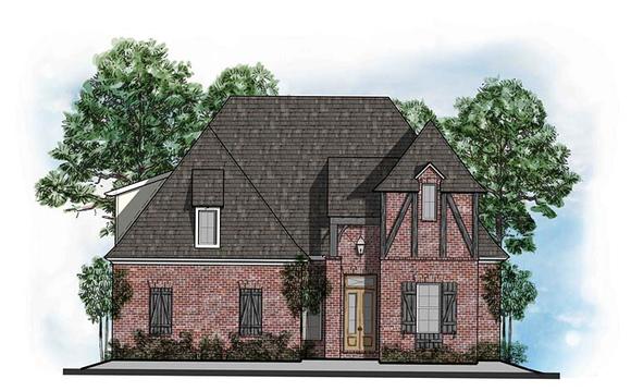 House Plan 41550 Elevation