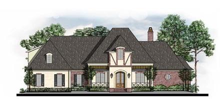 House Plan 41564 Elevation